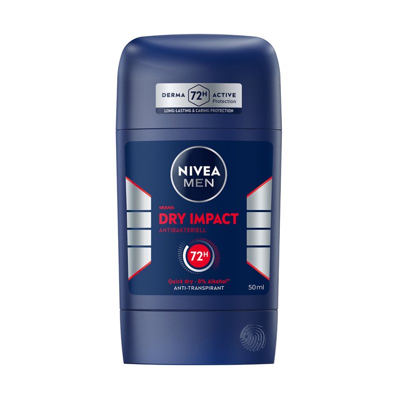 NIVEA MEN Dry Impact Deo Stick 50 ml Hommes Déodorant stick 1 pièce(s)