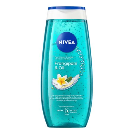 NIVEA Frangipani & Oil 250 ml Gel douche Femmes Corps Floral
