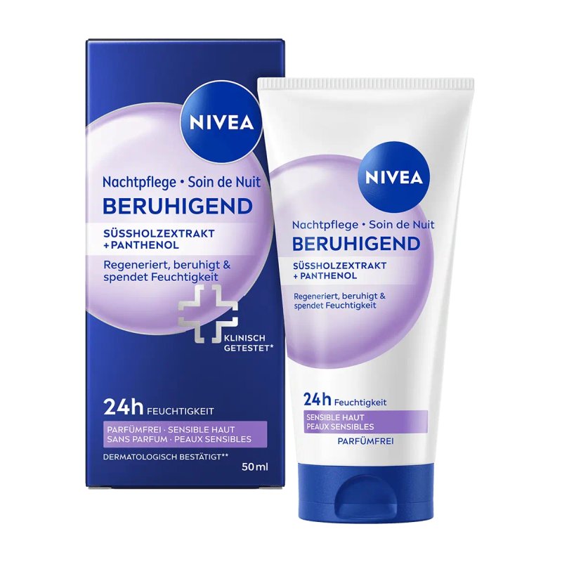 Nivea Soothing Night Care 50ml Tub
