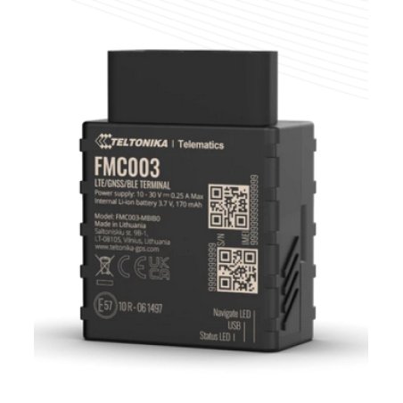 TELTONIKA TELEMATICS FMC003 4G LTE Cat 1 Tracker mit OBD OEM Datenlesung EMEA