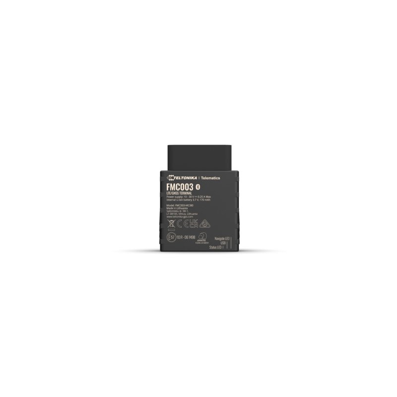 TELTONIKA TELEMATICS FMC003 4G LTE Cat 1 Tracker mit OBD OEM Datenlesung EMEA