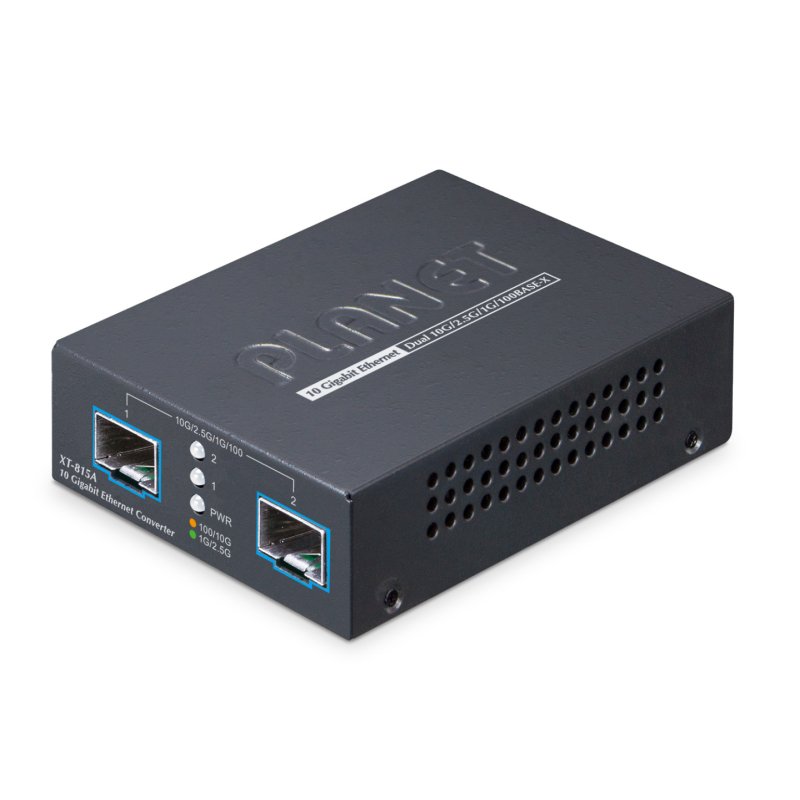 PLANET 2-Port SFP Managed Media Converter XT-815A