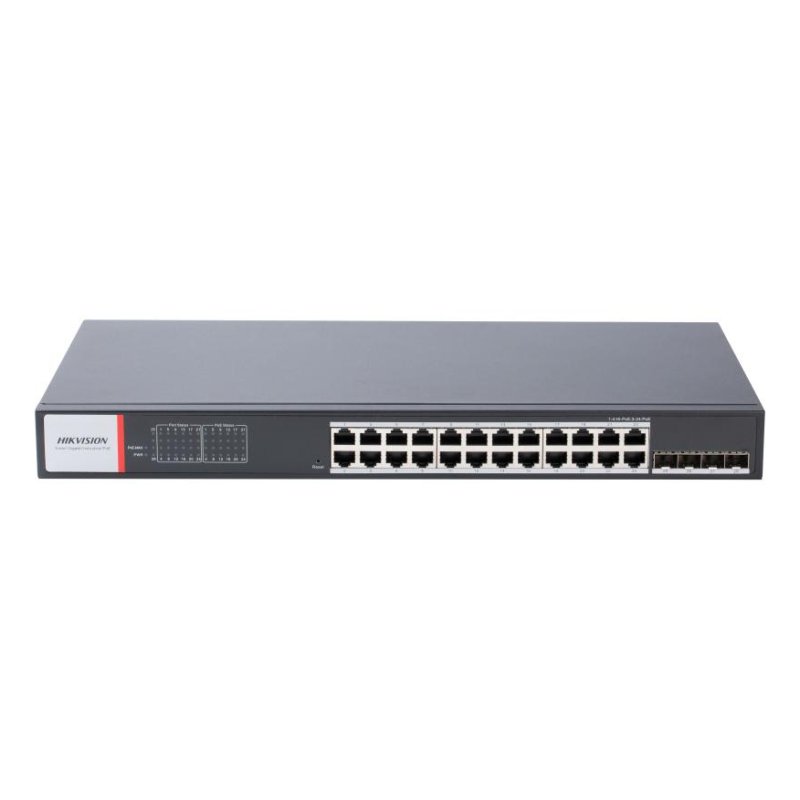 Hikvision DS-3T1528HP-SI-24P4F network switch Managed Gigabit Ethernet (10/100/1000) Power over Ethernet (PoE) Black