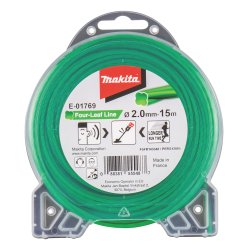 - Rasentrimmerfaden - 2 mm - Lnge: 15m - fr P/N: DUR191UZX3, DUR368LZ (E-01769)