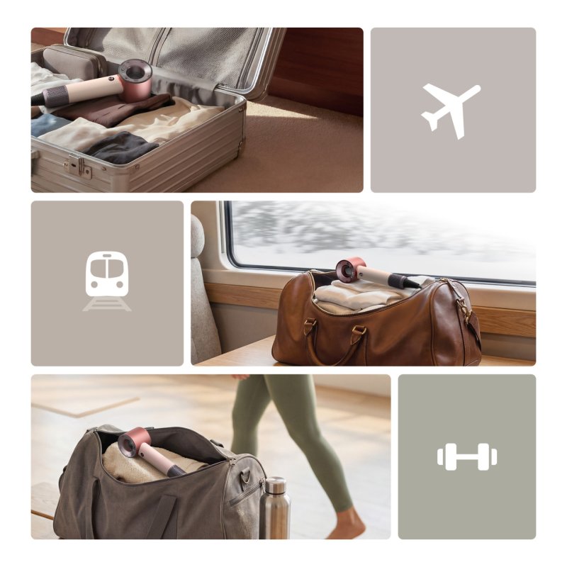 Dyson Supersonic Travel Edition Hair Dryer European Plug