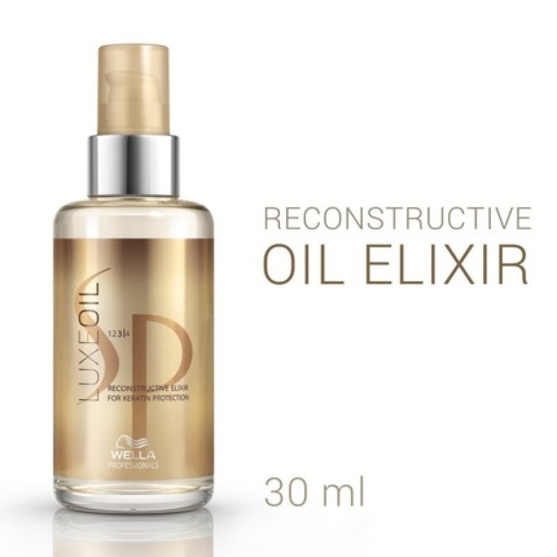 Wella Sp Luxeoil Reconstructive Elixir 30ml Hair Oil For Nourishment And Repair