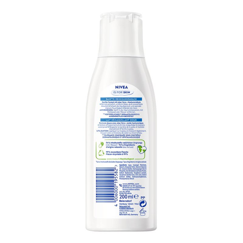 Nivea Gentle Cleansing Milk 200ml