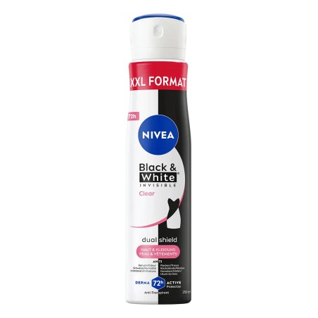 NIVEA Black & White Invisible Clear Women Spray deodorant 250 ml 1 pc(s)