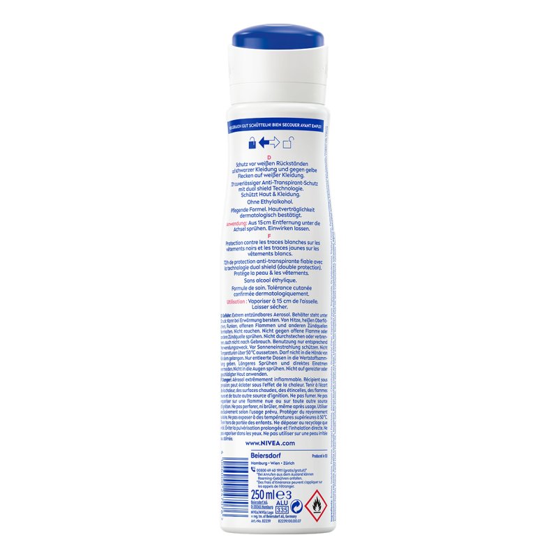 NIVEA Black & White Invisible Clear Women Spray deodorant 250 ml 1 pc(s)