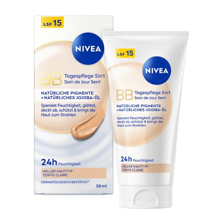 NIVEA BB Cream 5in1 SPF 15 50 ml All ages BB crème