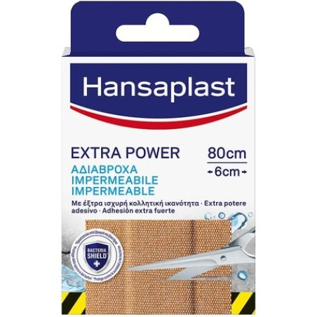 Beiersdorf Hansaplast Extra Power 80cm X 6cm