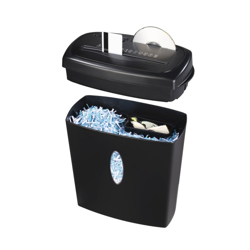 Hama Home X10CD Aktenvernichter mit Partikelschnitt