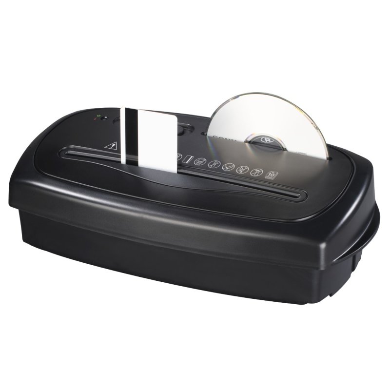 Hama Home X10CD Aktenvernichter mit Partikelschnitt
