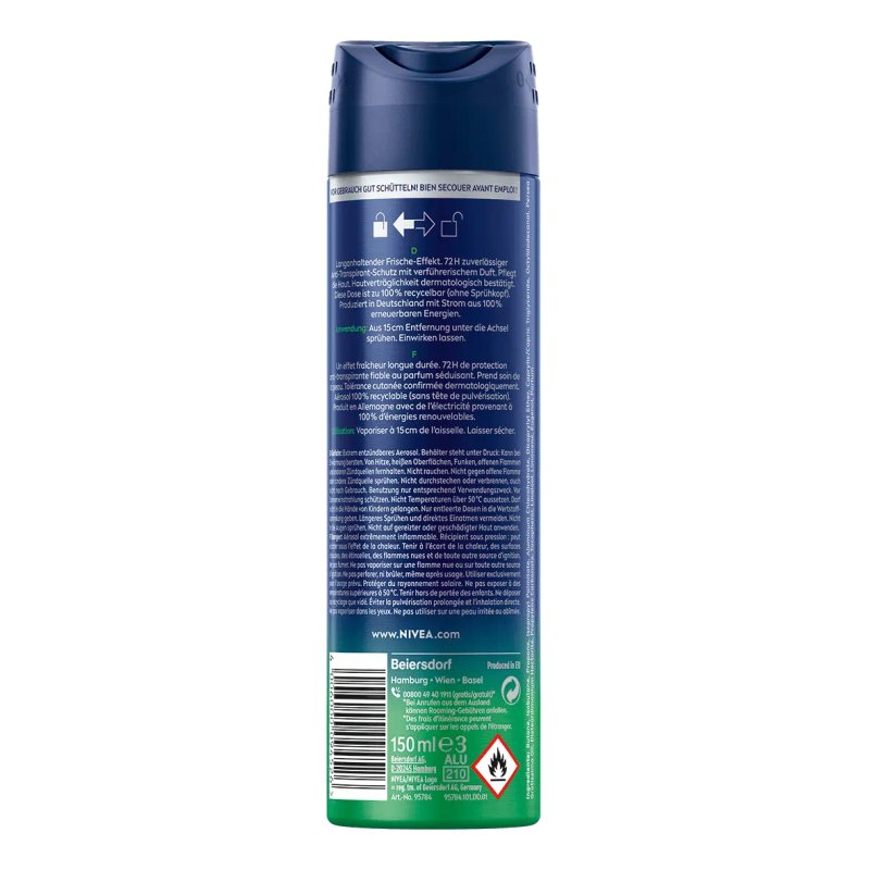 Nivea Men Deodorant Spray Fresh Sensation 150ml