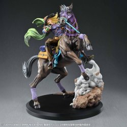 JOJO PART 7 - Gyro Zeppeli & Valkyrie -Statuette Super Figure Art 31cm