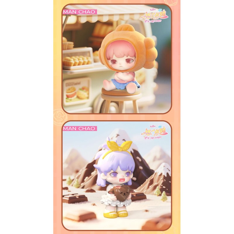 MANCHAO - Youbu It's a bit sweet BLIND BOX (9pcs) - 6-8cm