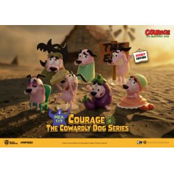 COURAGE LE CHIEN FROUSSARD - Set 6 Figurine 8cm