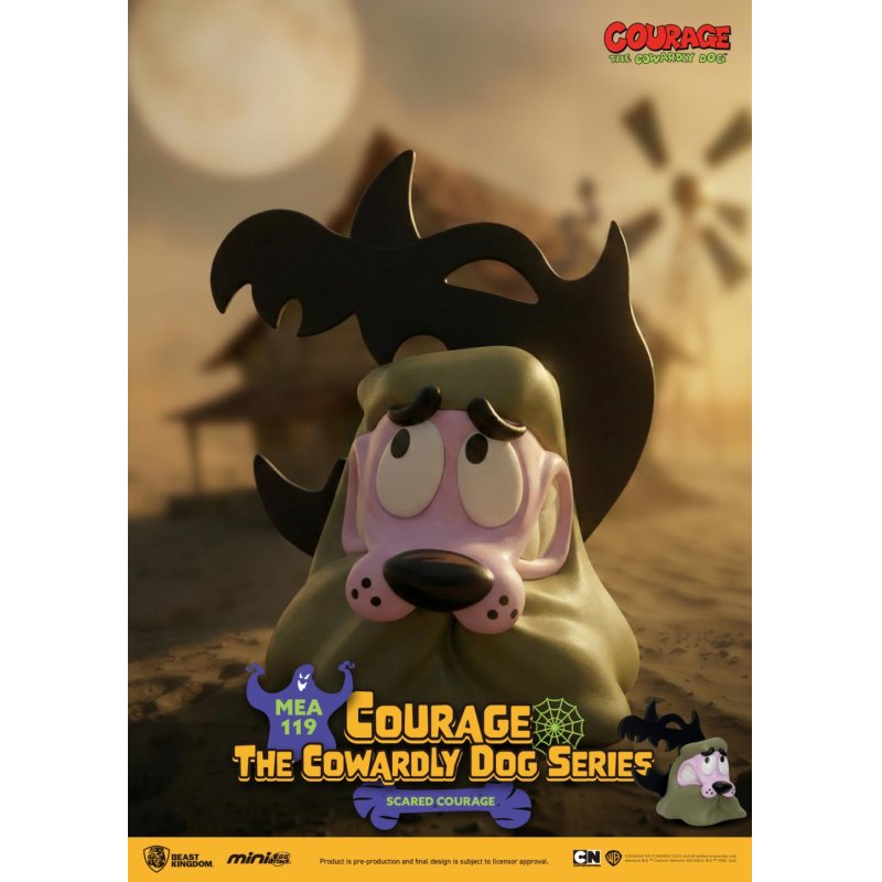 COURAGE LE CHIEN FROUSSARD - Set 6 Figurine 8cm