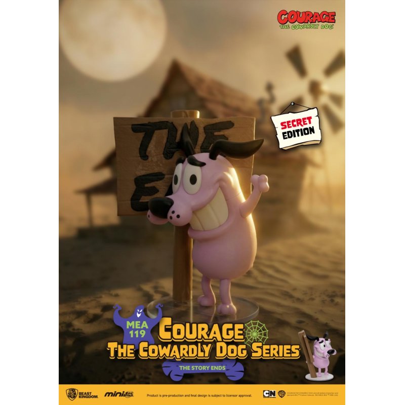 COURAGE LE CHIEN FROUSSARD - Set 6 Figurine 8cm