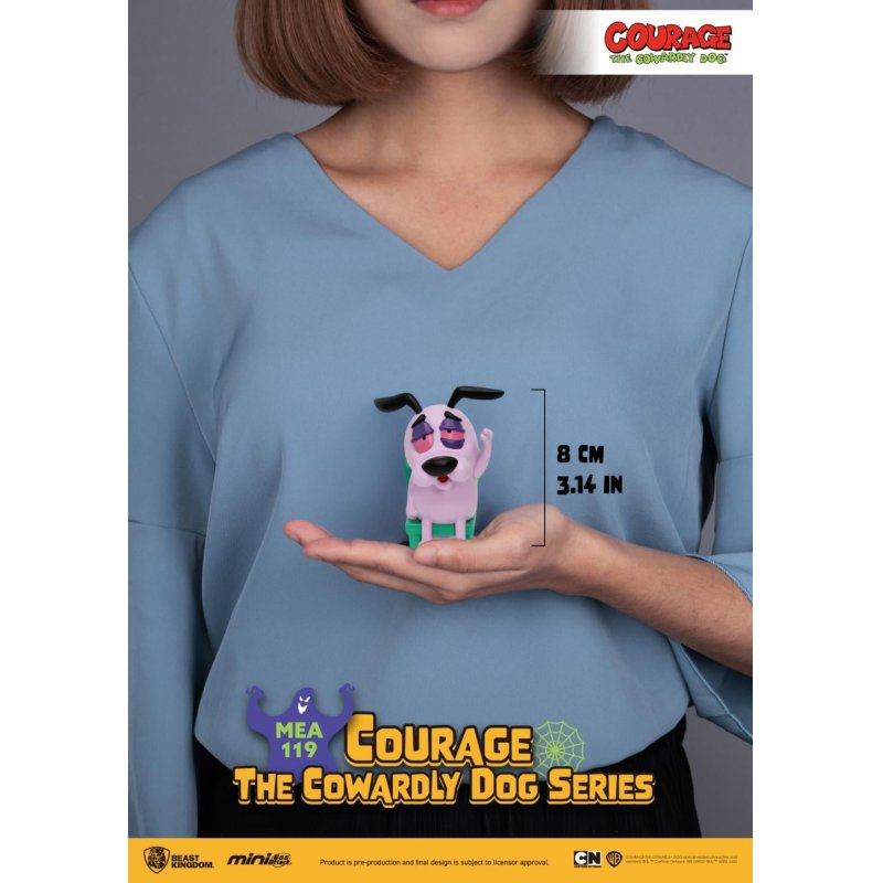 COURAGE LE CHIEN FROUSSARD - Set 6 Figurine 8cm