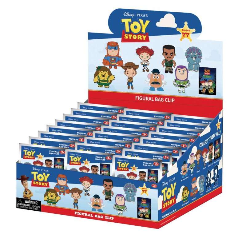 TOY STORY OF TERROR - Series 79 - 3D Foam Bag Clip (Display 24 Pcs)