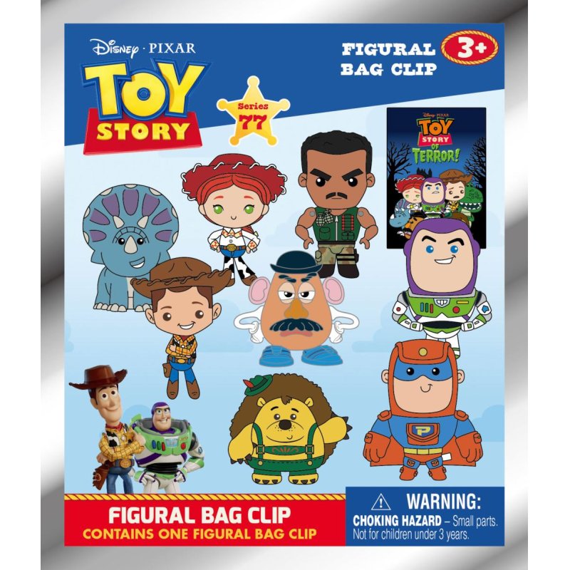 TOY STORY OF TERROR - Series 79 - 3D Foam Bag Clip (Display 24 Pcs)