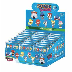 SONIC - Series 6 - 3D Foam Bag Clip (Display 24 Pcs)