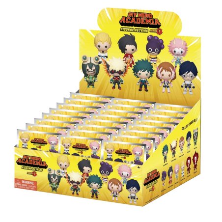 MY HERO ACADEMIA - Series 7 - 3D Foam Bag Clip (Display 24 Pcs)