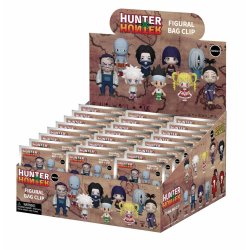 HUNTER X HUNTER - Series 3 - 3D Foam Bag Clip (Display 24 Pcs)