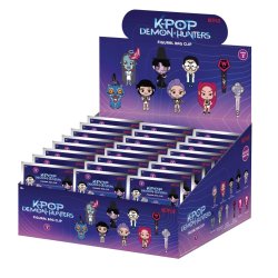 K-POP DEMON HUNTERS - Series 2 - 3D Foam Bag Clip (Display 24 Pcs)