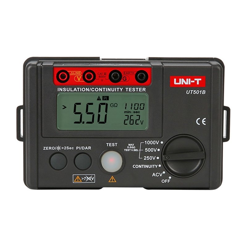 MIERNIK REZYSTANCJI IZOLACJI UT-501B UNI-T
