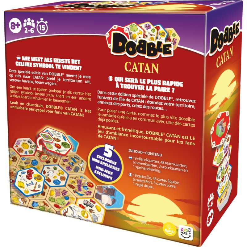 Asmodee Dobble Catan Dobble Catan Jeu de société Assortiments
