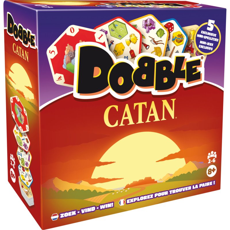 Asmodee Dobble Catan Dobble Catan Jeu de société Assortiments