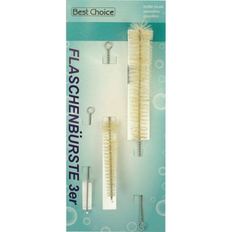 Best Choice Bottlebrush 3pcs Set 21x2 17x1 And 115x08cm