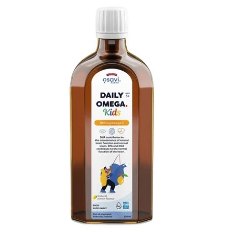 Osavi Daily Omega Kid 800mg Omega 3 Dietary Supplement Syrup Lemon 250ml