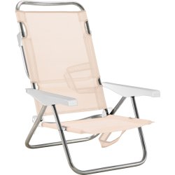 Chaise de plage alu 4 positions - Modèle choisi aléatoirement