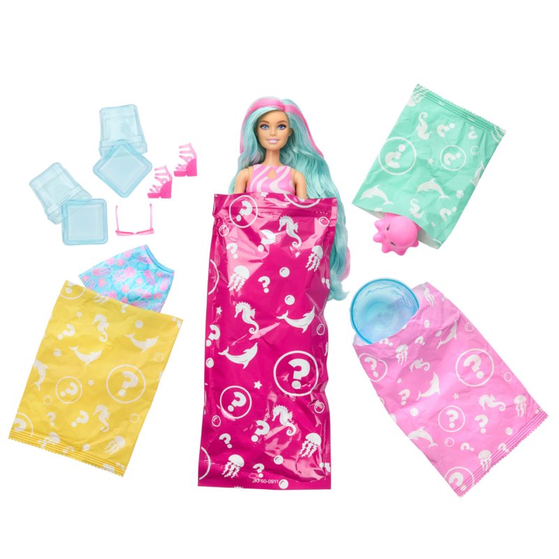 Poupée Pop Reveal Océan barbie