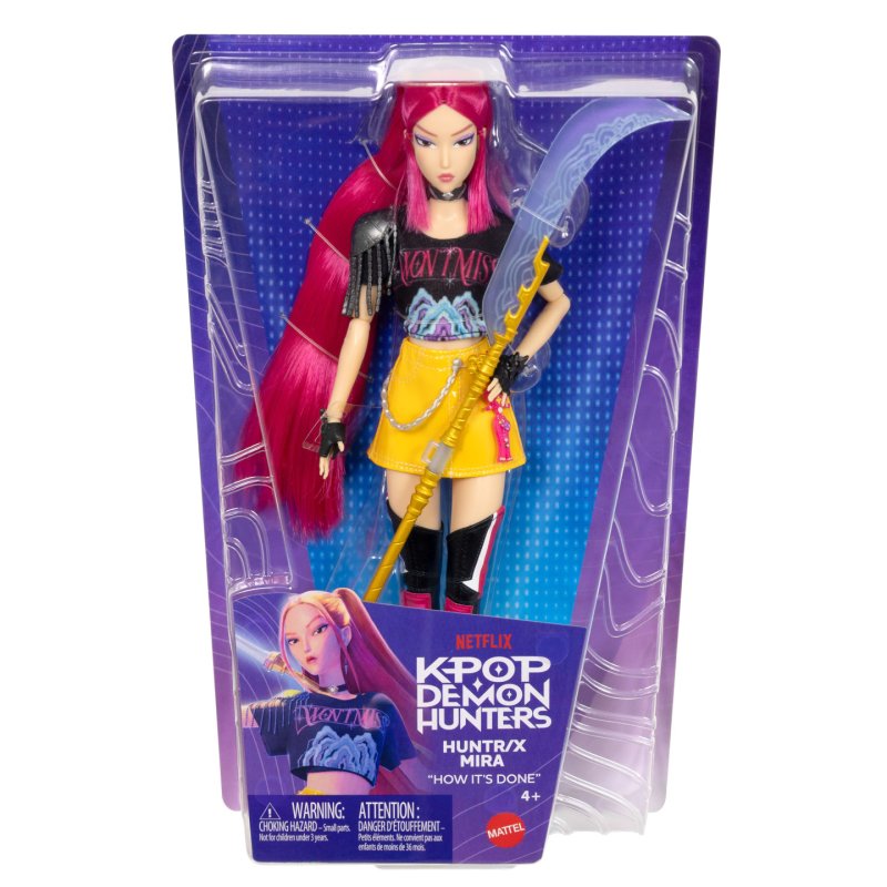 Mattel KPop Demon Hunters- Poupée Mira "How It’s Done" de HUNTR/X