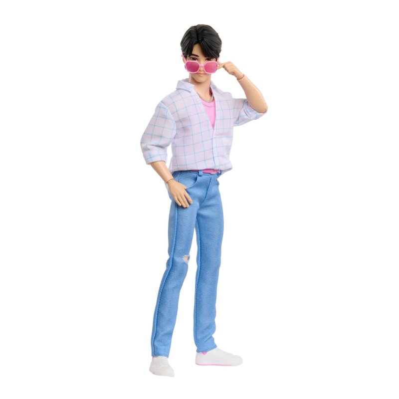 Mattel KPop Demon Hunters- Poupée Jinu "Soda Pop" de Saja Boys