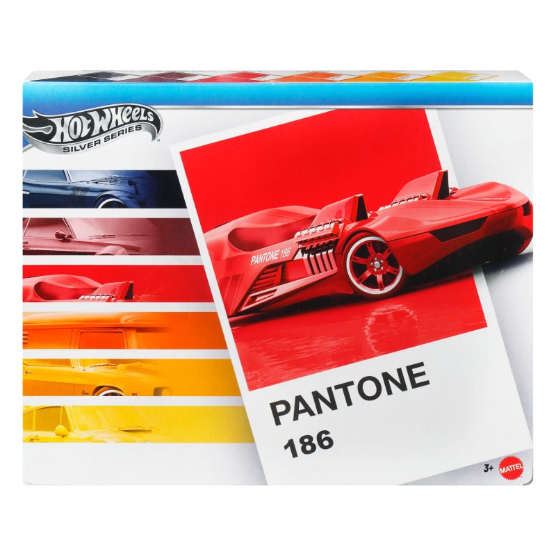 Hot Wheels Hot Wheels-Coffret Pantone-voitures et van en métal à l’échelle 1/64
