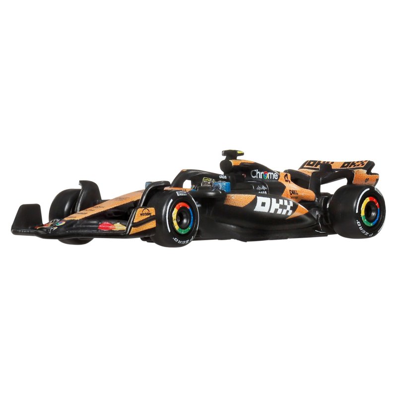 Hot Wheels Premium Formula 1 2-Pack, Set of 2 1:64 Scale Die-Cast Team Cars with Driver Numbers