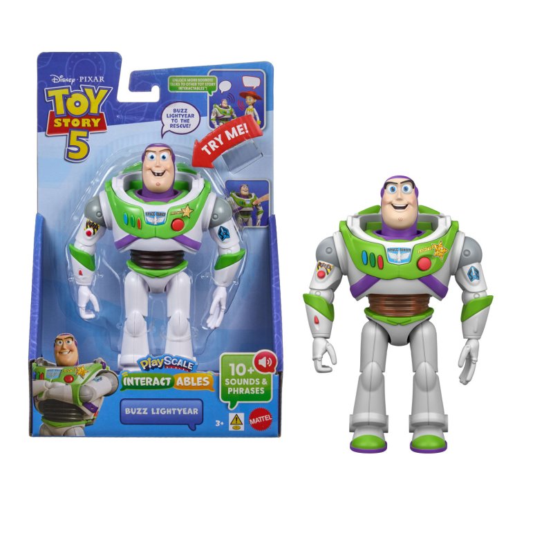 Disney Pixar Disney · Pixar-Figurine interactive Buzz de 18 cm-avec répliques