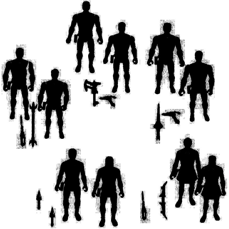 GP TOYS Power Rangers - Figurine articulée auto-morphin de 15 cm - Asst