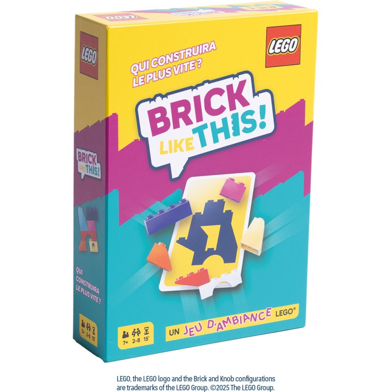 Asmodee Brick Like This 15 min Jeu de cartes