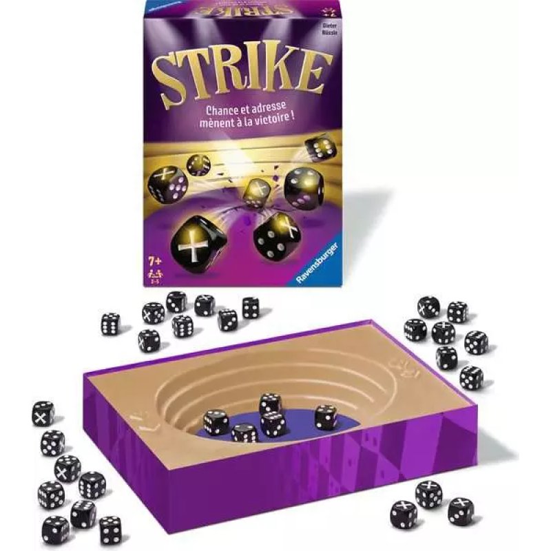 Ravensburger Strike Jeux de cartes et d'ambiance 15 min Jeu de société