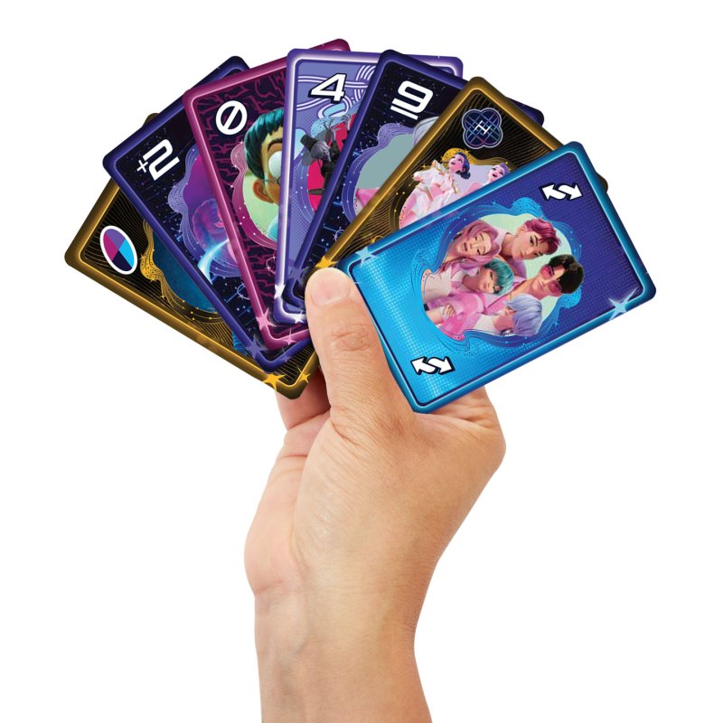 Games UNO KPop Demon Hunters Card Game for Kid, Adult & Family Nights with Movie-Inspired Deck