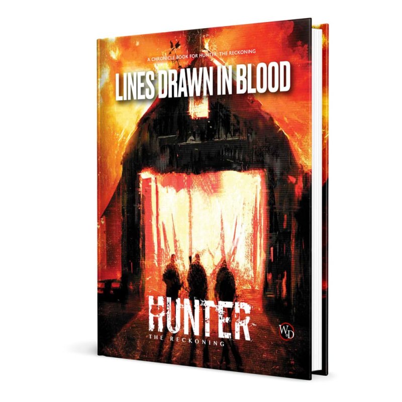 Hunter: The Reckoning 5th Edition RPG book Lines Drawn in Blood Sourcebook *Englische Version*