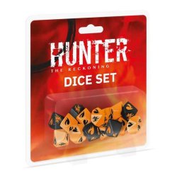 Asmodee Hunter: The Reckoning 5th Edition Roleplaying Game Dice Set Board game