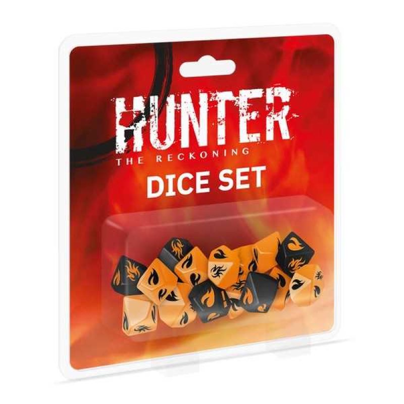 Asmodee Hunter: The Reckoning 5th Edition Roleplaying Game Dice Set Board game