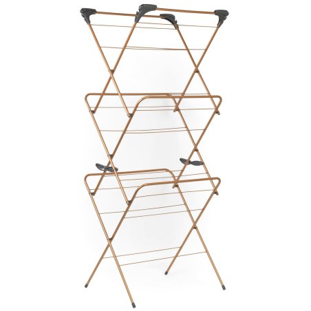 Beldray LA089397GRYEU7 150 YEARS 3 TIER AIRER GREY AND COPPER